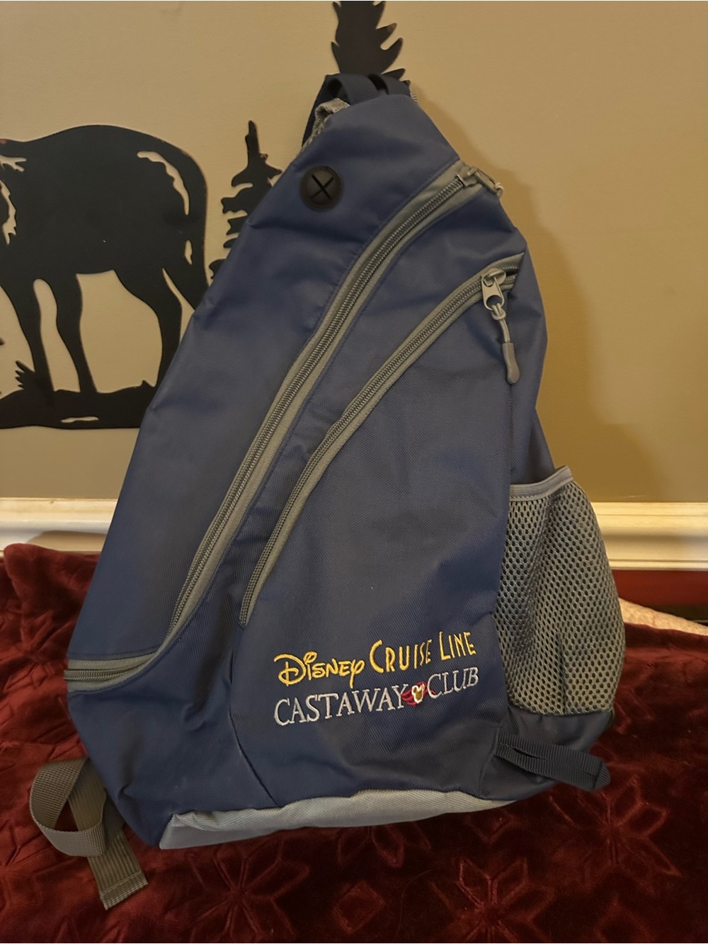 Disney castaway club sling bag